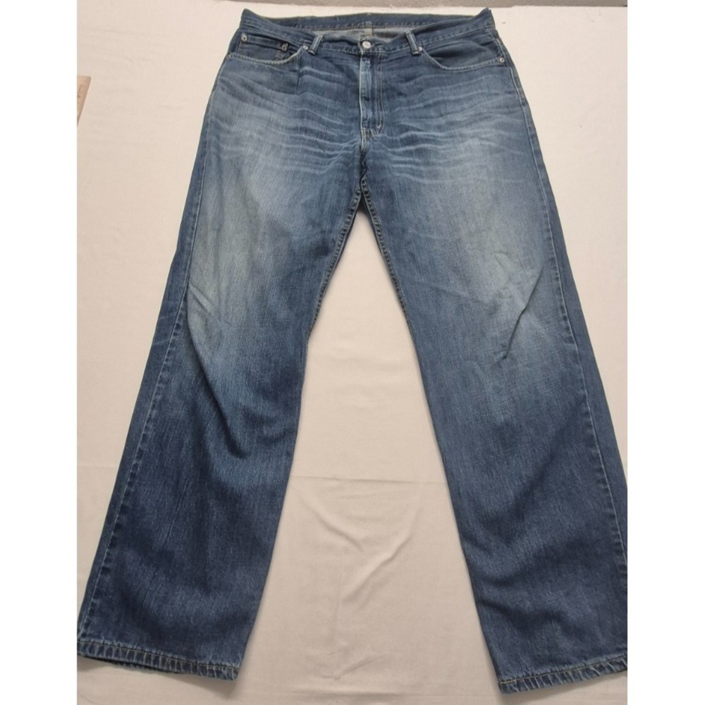 Levi 550 Men's Denim‎ Blue Jeans 38x32 Medium wash Cotton straight